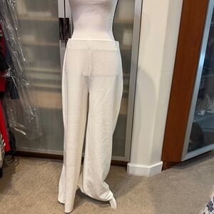 Zara Cream Wide Leg Women's Pants